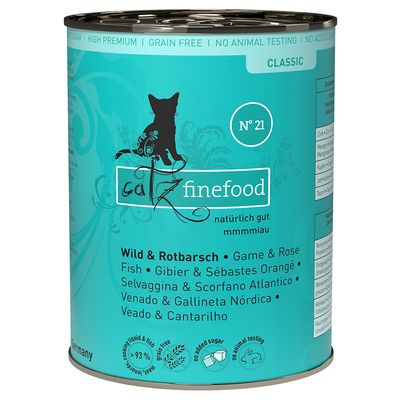 Catz Finefood Míchané zkušební balení konzerv 6 x 400 g
