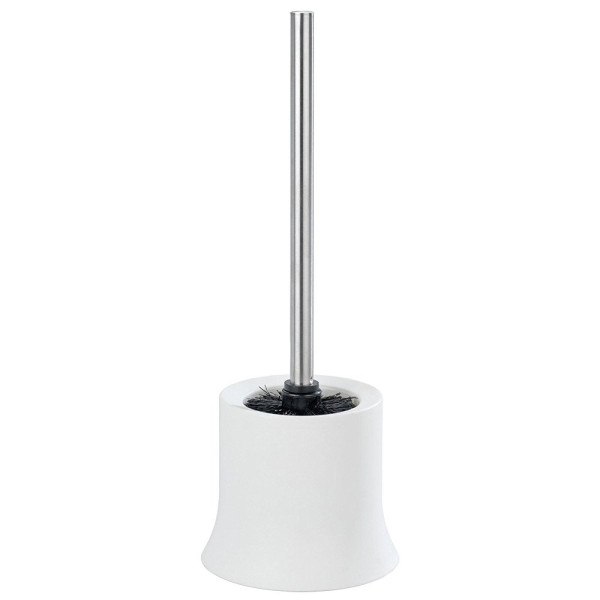 Pojemnik na szczotkę BASIC WHITE   szczotka WC, WENKO
