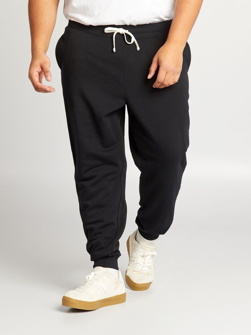Fleece joggingbroek - Zwart