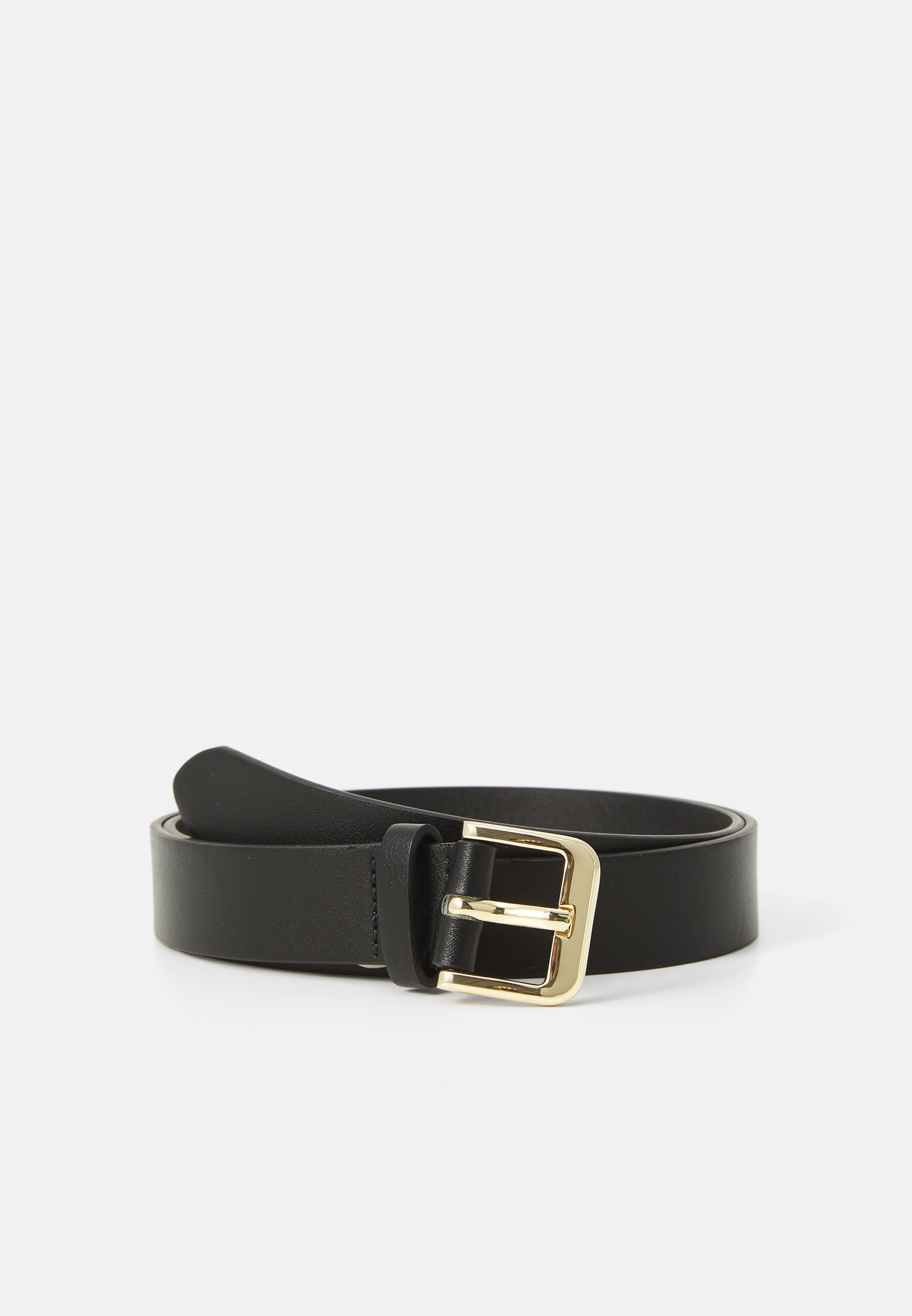 Pieces PCKOPAS JEANS BELT 2 PACK - Vyö - black/konjakinvihreä