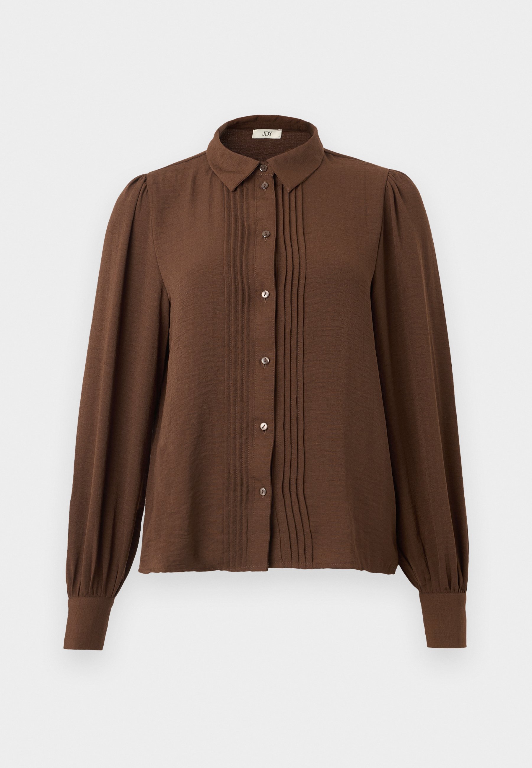 JDY JDYDIEGO LIFE CAMICIA CON PIEGHE - Camicetta con bottoni - nero ardesia