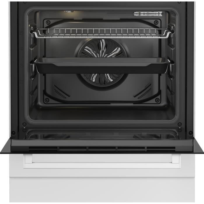 Mixed cooker - BEKO - FBS63121WD - 73L - 4 burners (3 gas burners + 1 electric burner)