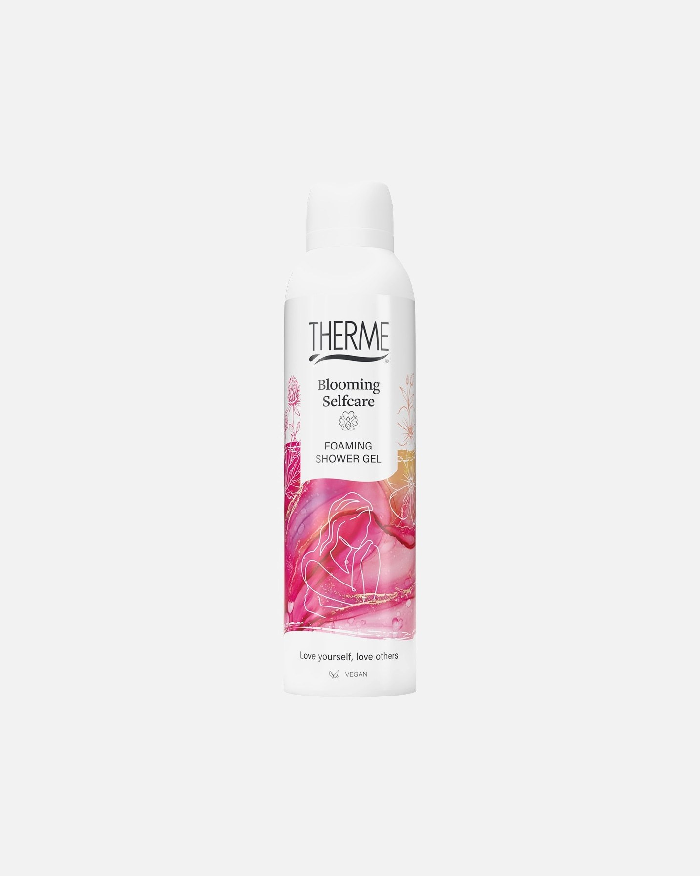 Penivý sprchový gél THERME Blooming Selfcare - 200 ml