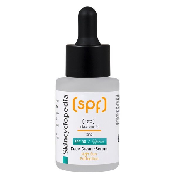Skincyclopedia Niacinamid Cinkov kremni serum za obraz SPF50<br>30ml