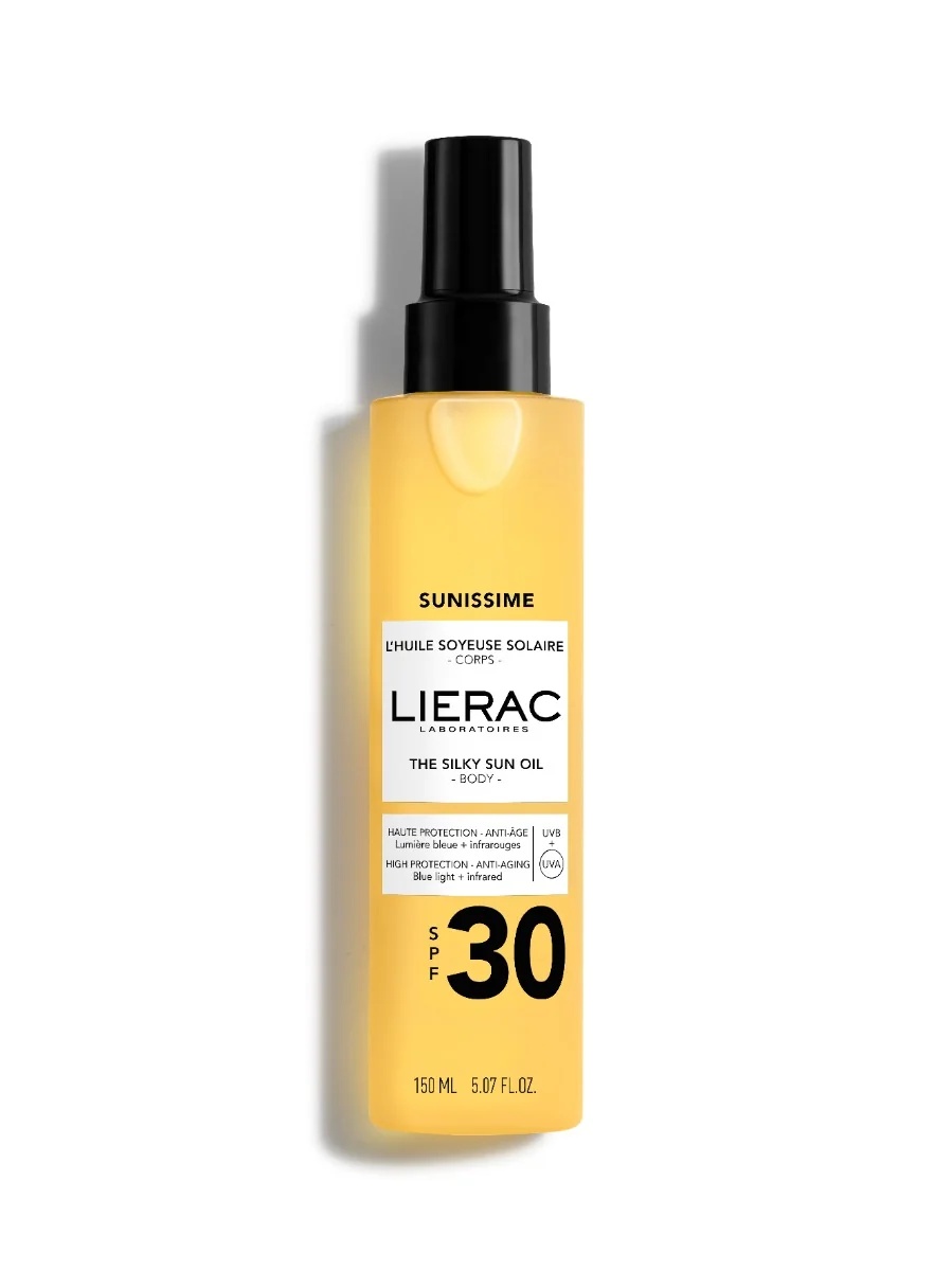 LIERAC Lierac Sunissime Seidiges Sonnenschutzöl LSF 30 150 ml Körperschutz vor der Sonne