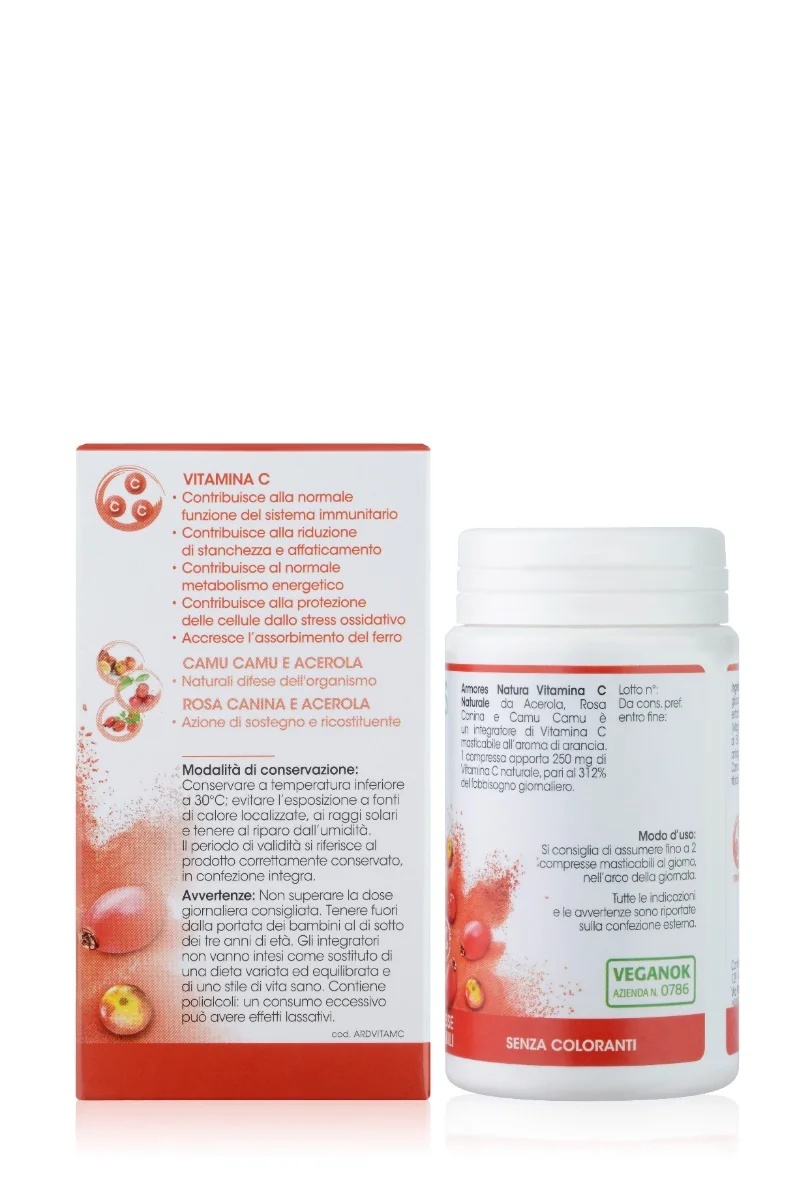 ARMORES NATURA Armores Natura Natuurlijke Vitamine C 60 Kauwtabletten voor het Immuunsysteem
