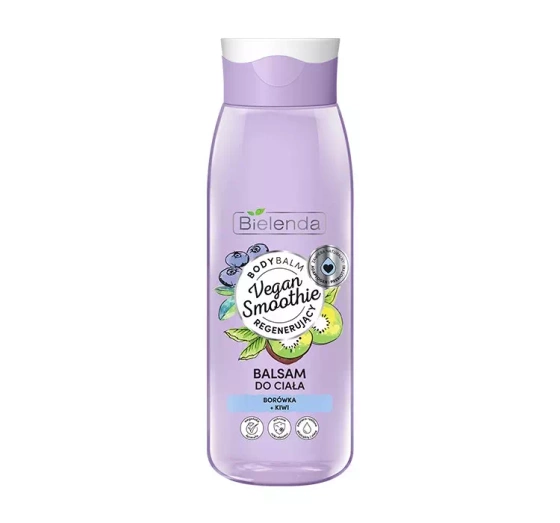 Bielenda Vegan Smoothie regenerujący balsam do ciała Borówka Kiwi 400 ml