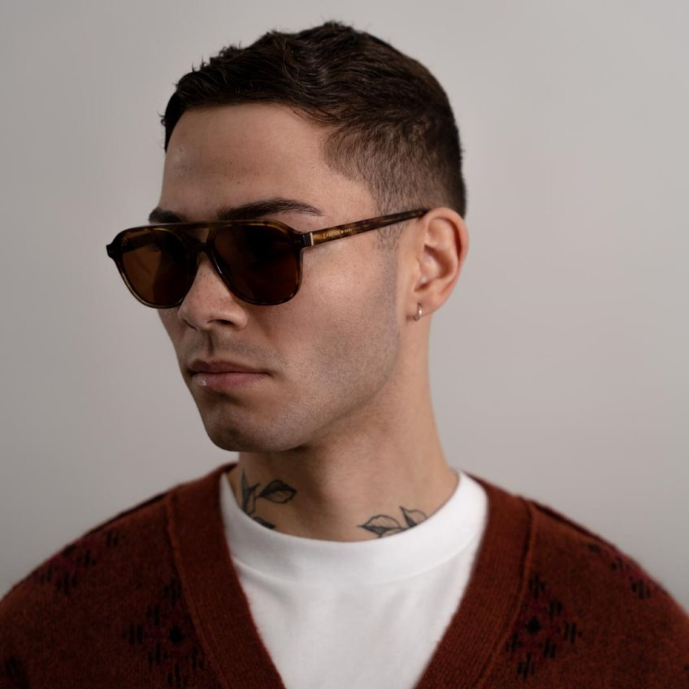 Zurich Oversize Havana Tortoise Brown