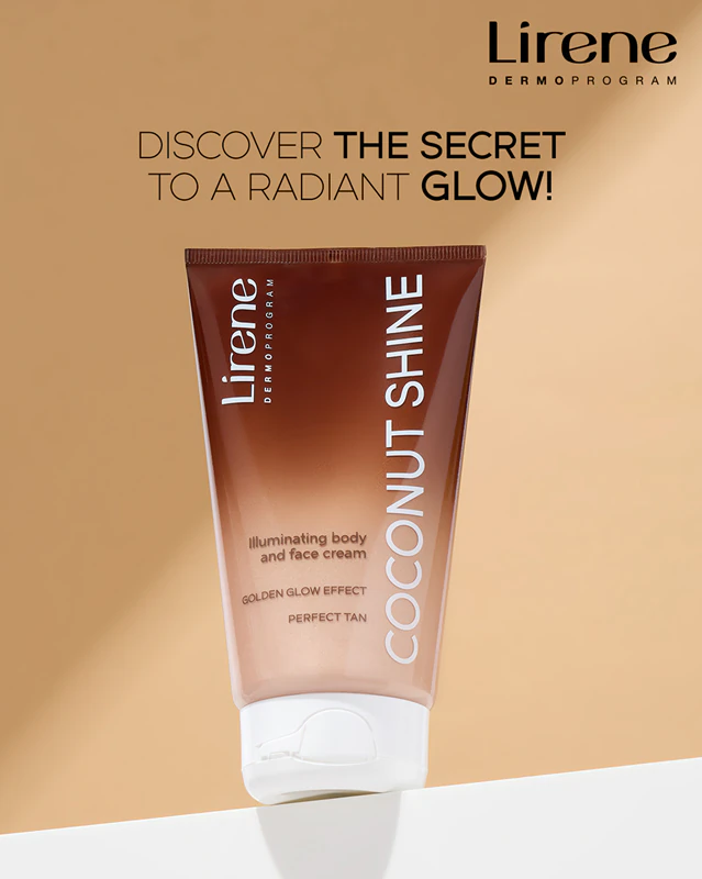 Lirene Perfect Tan is een oplichtende crème die de bruine teint versterkt.