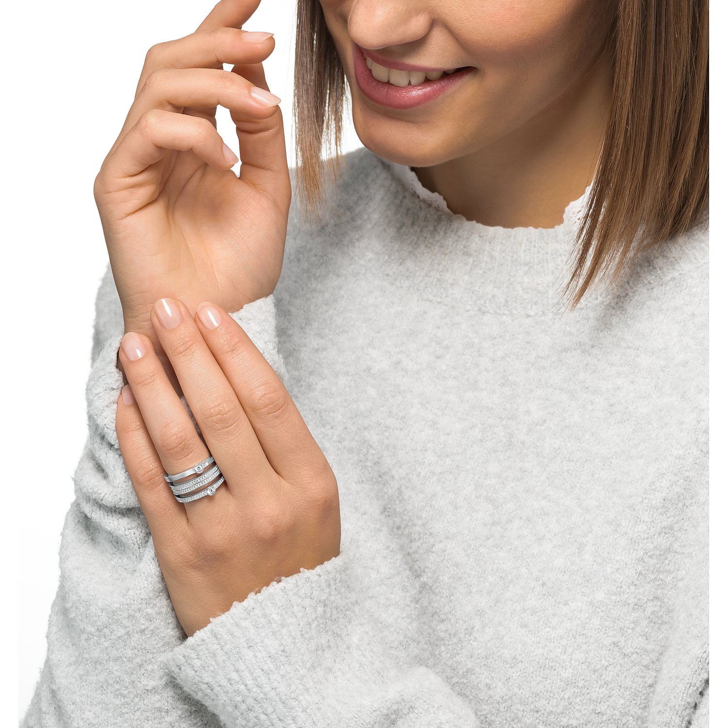 Jette Bagues argent
