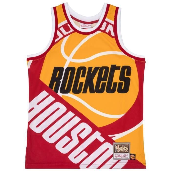 Maglia da basket - M&N - Big Face 5.0 - Rossa - Senza maniche - Traspirante