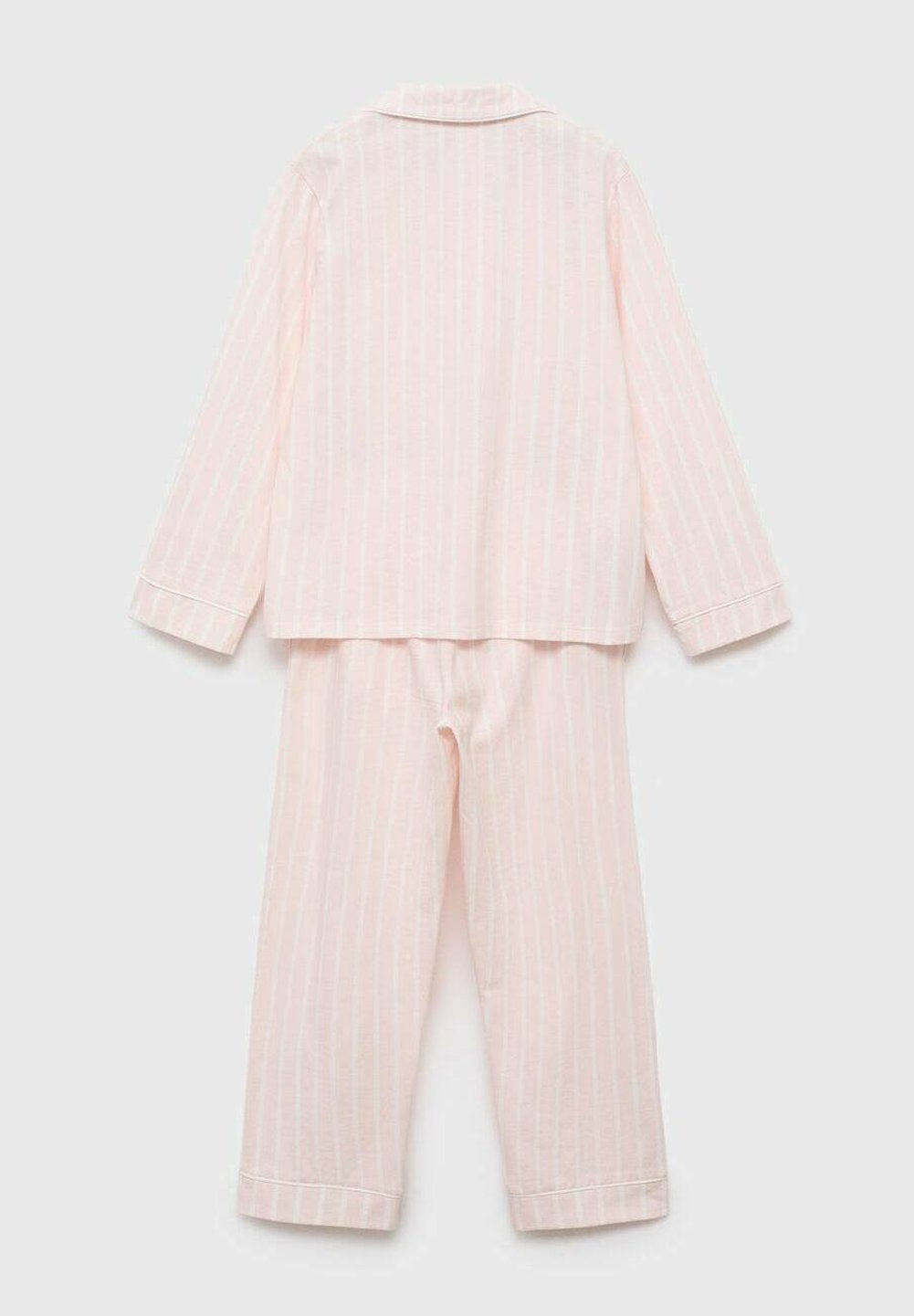 Mango Kids STRIPED KID SET - Pyžamová sada - kamenná