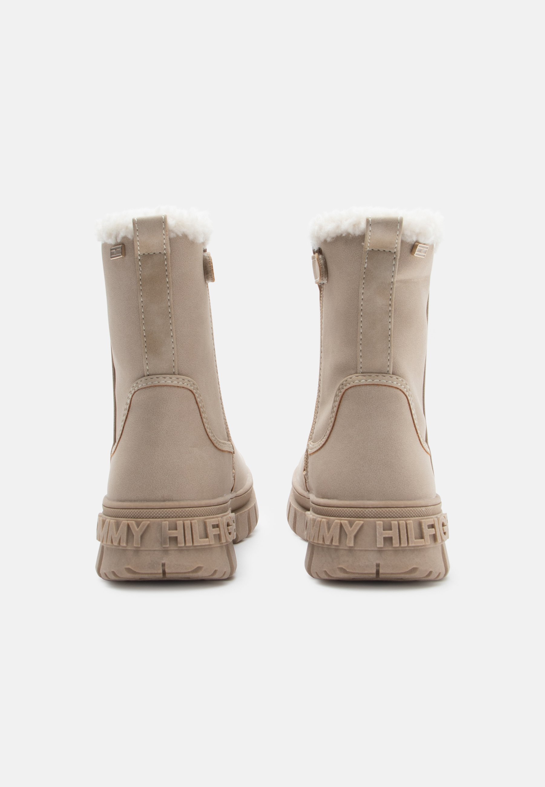 Tommy Hilfiger MICHIGAN UNISEX - Gummistøvler - taupe