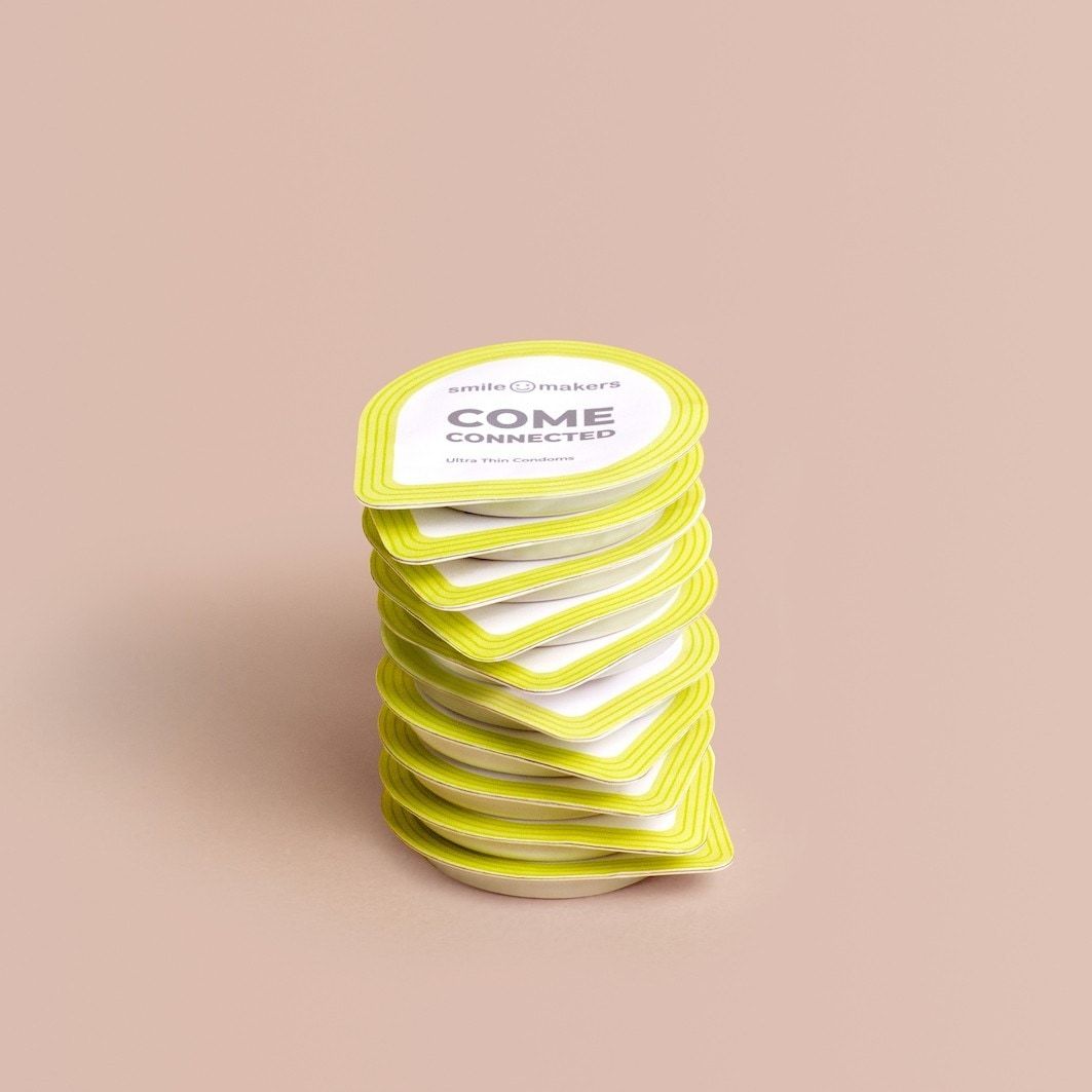Kondom Smile Makers, povezan - 1 komad