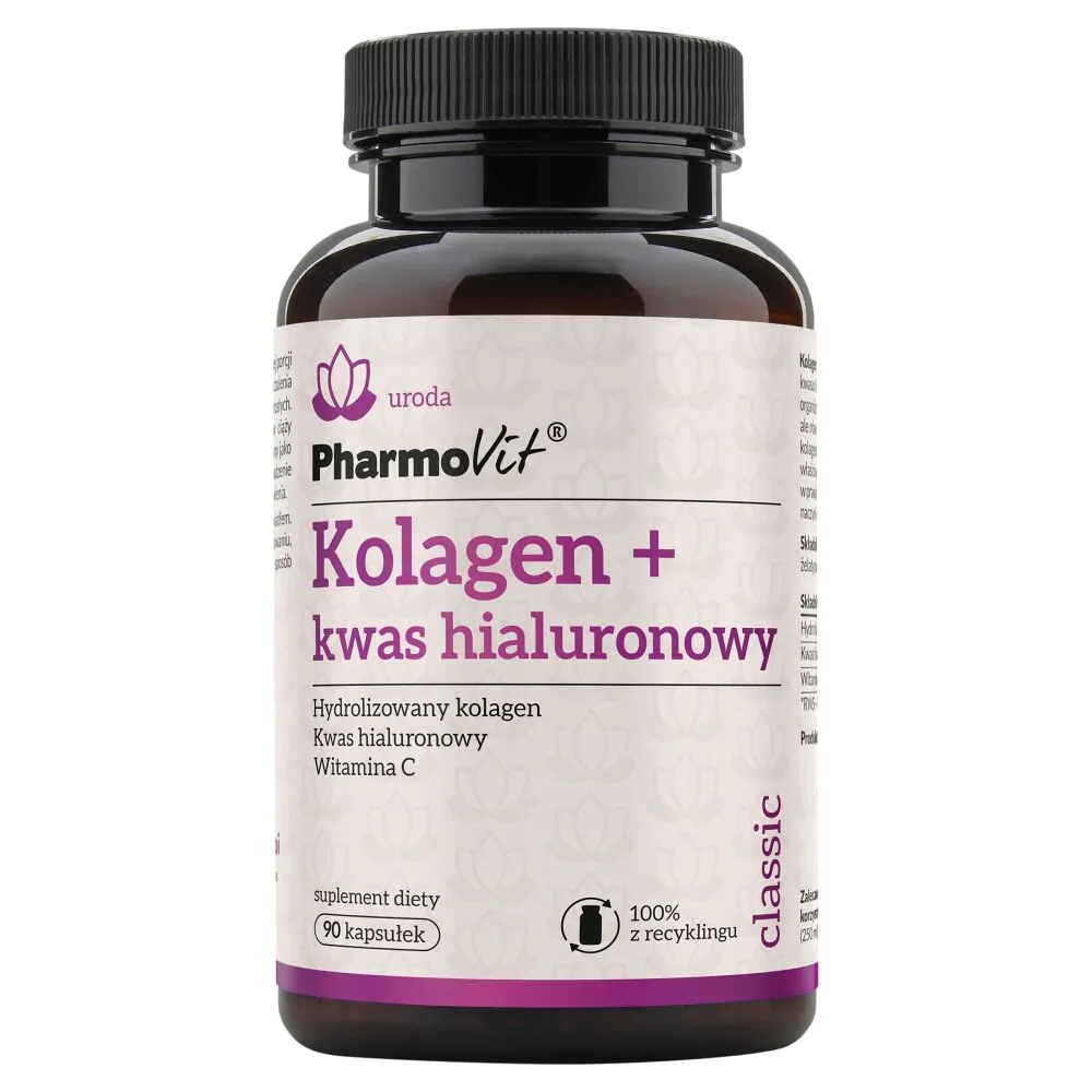 PharmoVit Classic Kolagen + Kwas hialuronowy Kapsułki