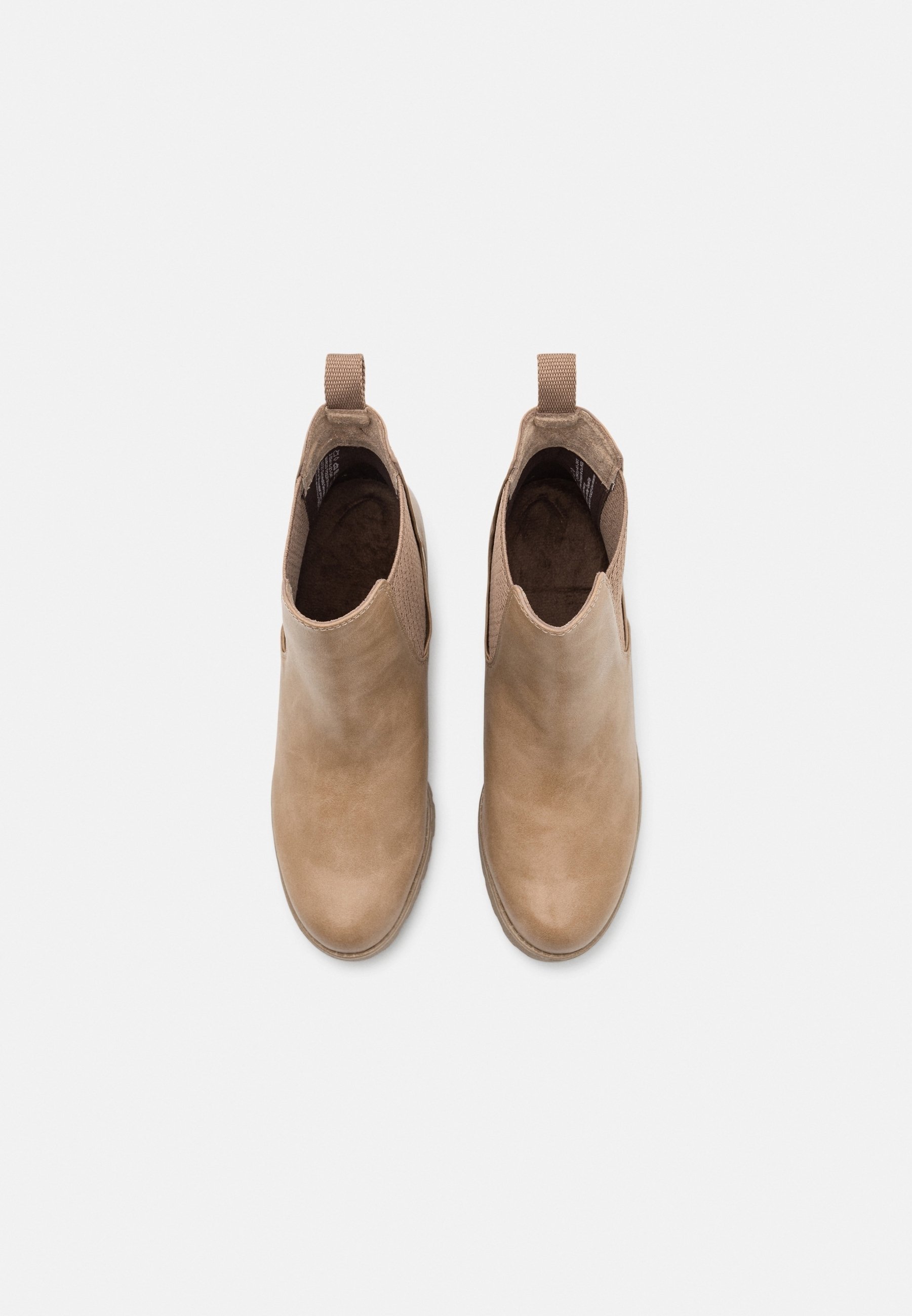 Marco Tozzi enkellaarsjes - taupe