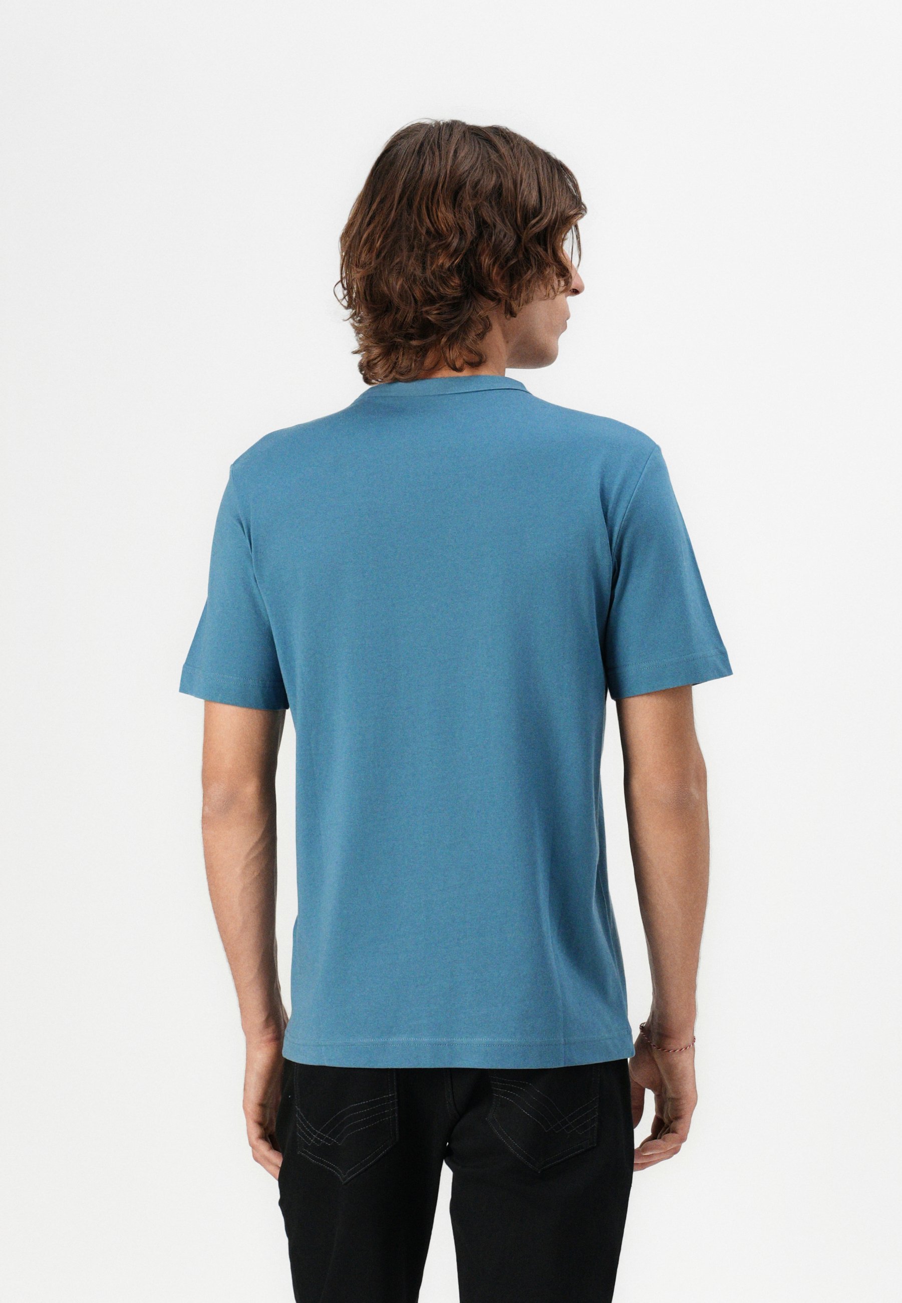 T-shirt imprimé TOM TAILOR - bleu sarcelle véritable