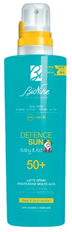 BIONIKE Bionike Defence Sun Baby&Kid loción en spray SPF 50+ 200 ml protección para recién nacidos y niños
