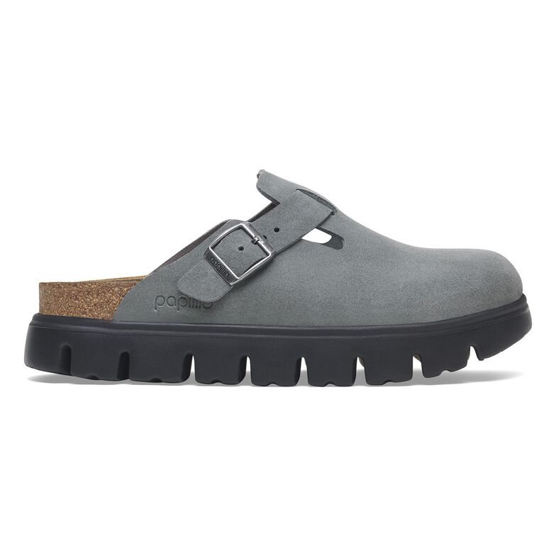 Boston Chunky Pelle scamosciata - Basalt Gray/ Black Basalt Gray/ Black