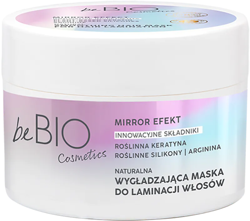 BeBIO Maska do laminacji włosów Mirror Efect