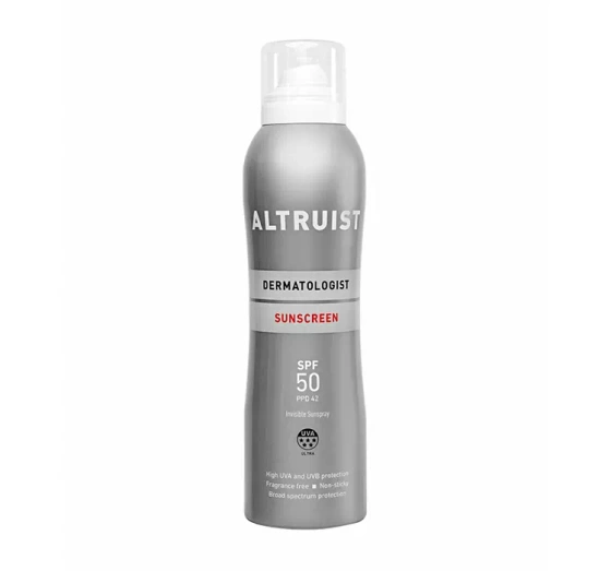 Altruist Dermatologist spray do opalania twarzy i ciała SPF50 200 ml