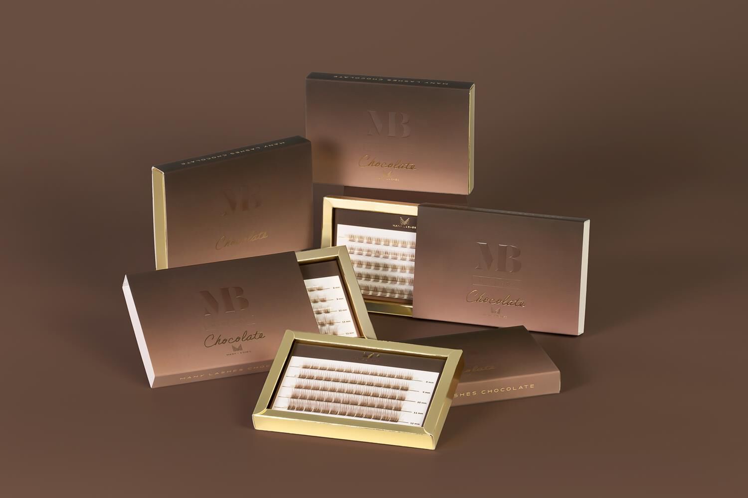 Πολλές βλεφαρίδες V-Lashes