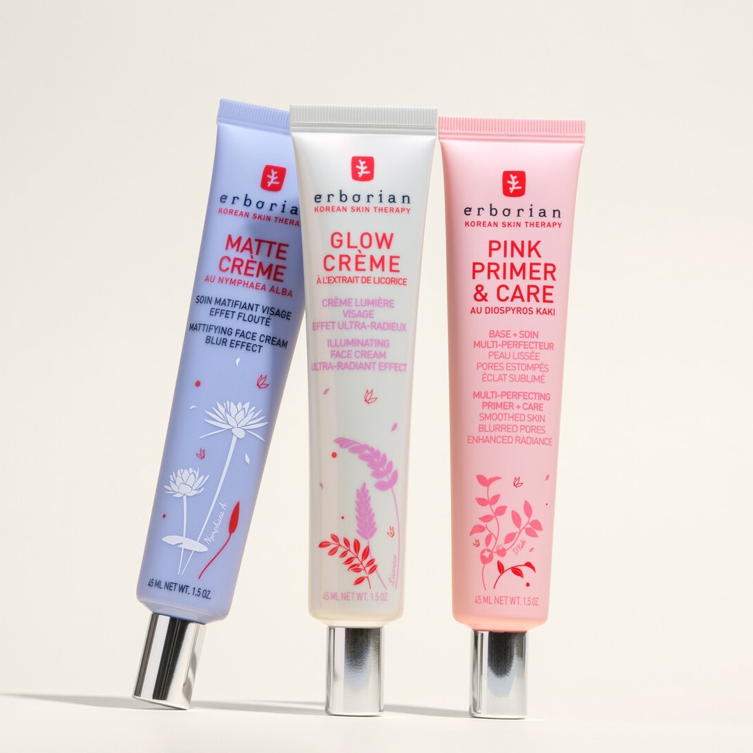 Crema hidratante iluminadora ERBORIAN Primer Smart Moisture Glow - 15 ml