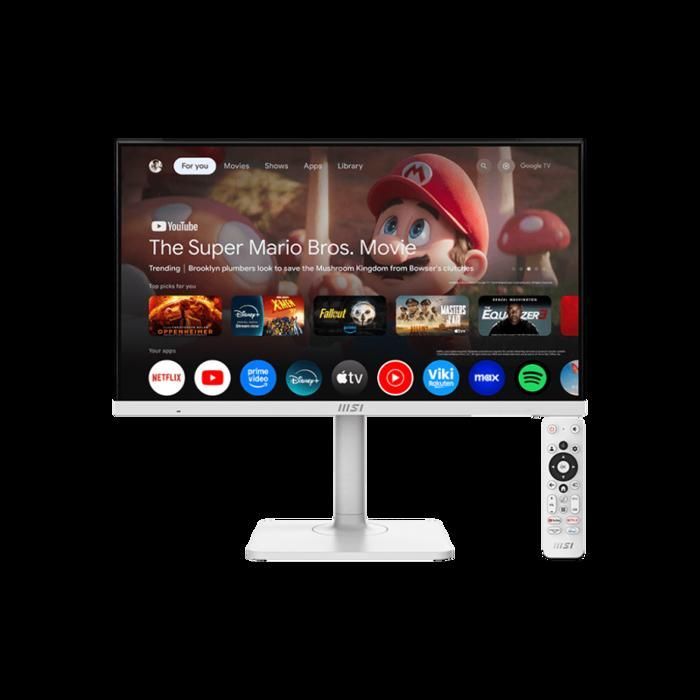 Monitor per PC - MSI - Modern MD272UPSW - 27 pollici - 4K UHD - 60 Hz - Bianco