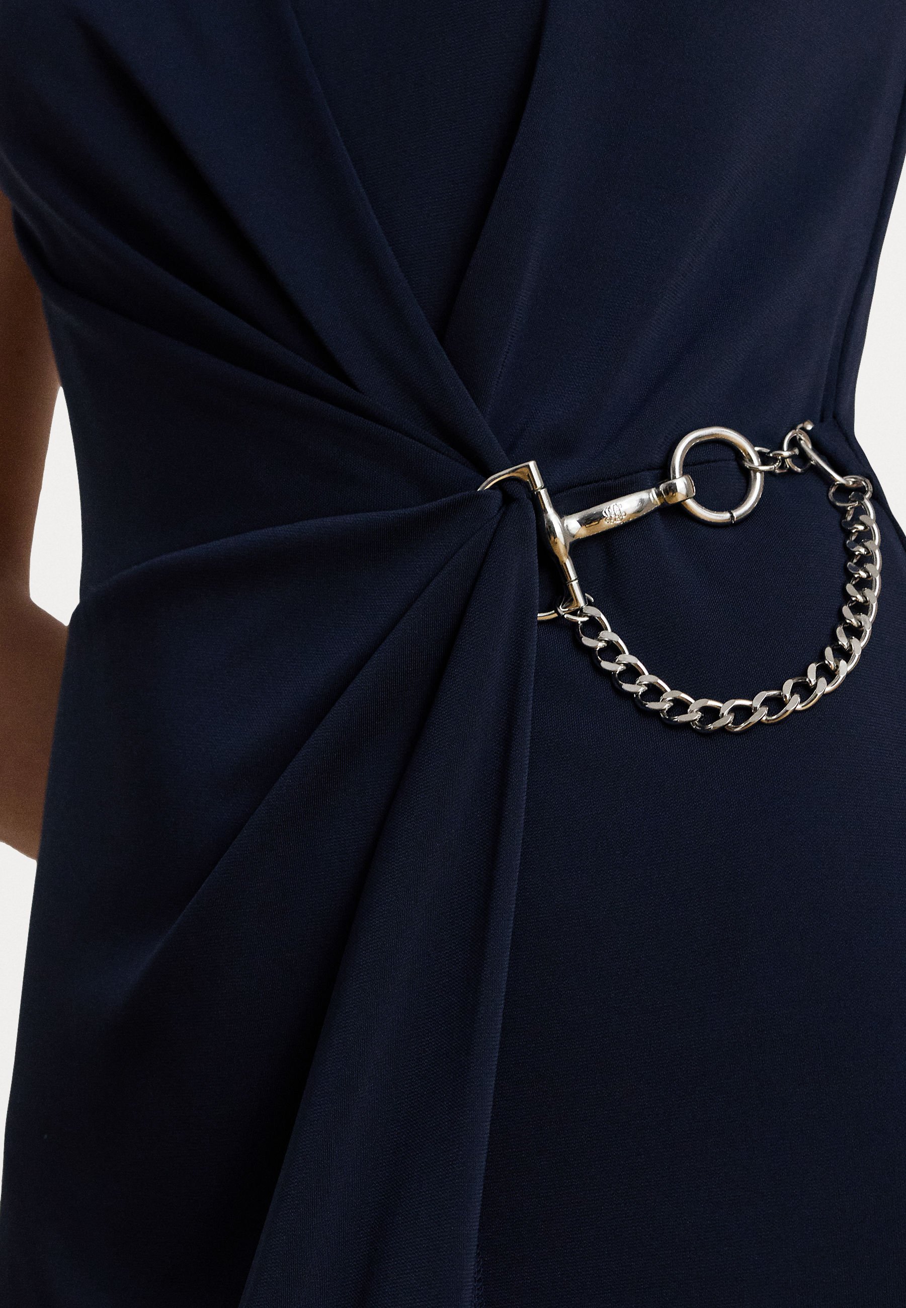 Lauren Ralph Lauren EBRELLE-SHORT SLEEVE-GOWN - Spoločenské šaty - tmavo modrá