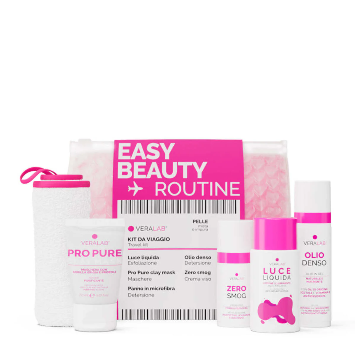 Kit Viso Easy Beauty Routine Pelle Mista O Impure - Cofanetto Tratt. Globale