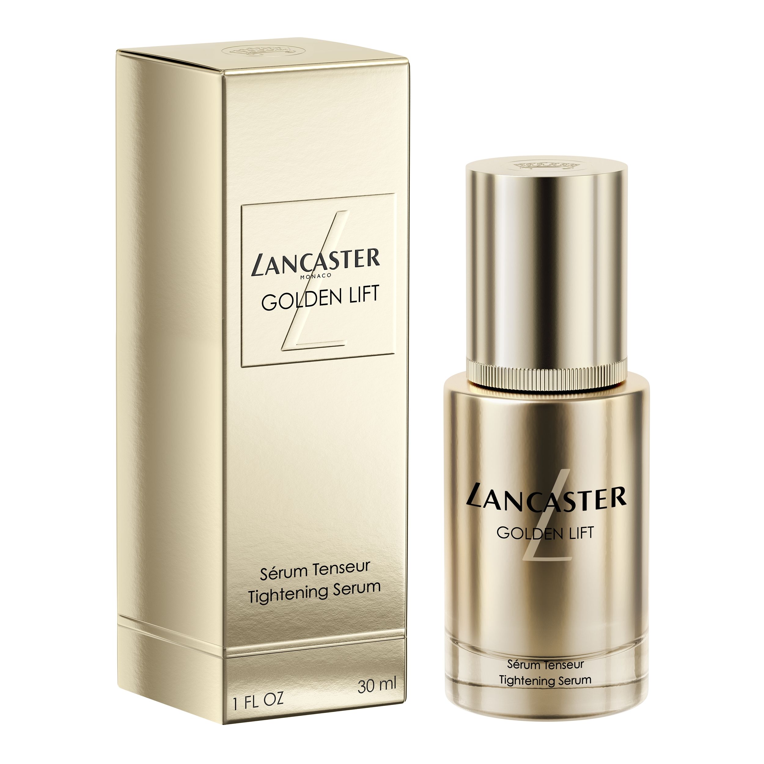 „Golden Lift“ stangrinamasis serumas Prabangus raukšles ir senėjimą stabdantis preparatas