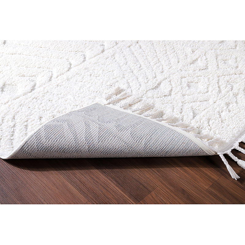 Tapis d'intérieur Nevada 160x220 cm avec franges