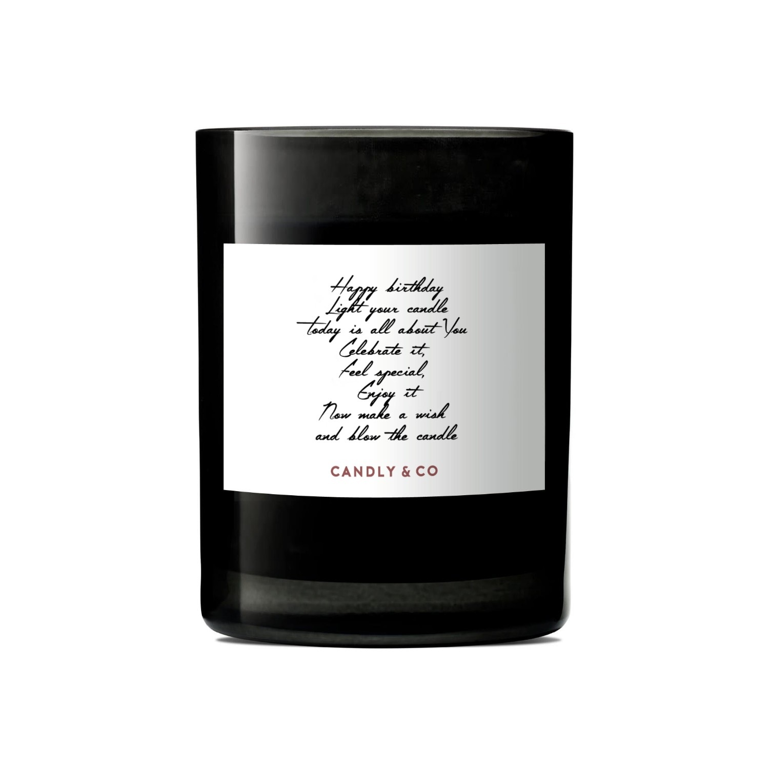 Candly&Co Bougie No.5 Happy Birthday