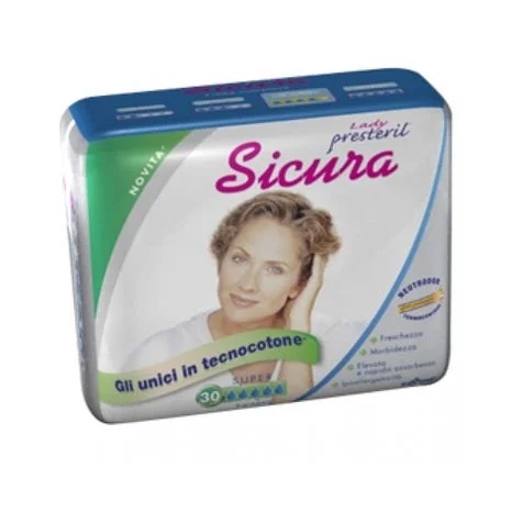 Lady Presteril Lady Presterile Veilige Superabsorberende Doekjes 30 stuks