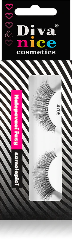 Umelé mihalnice Diva & Nice Cosmetics Accessories Lashes