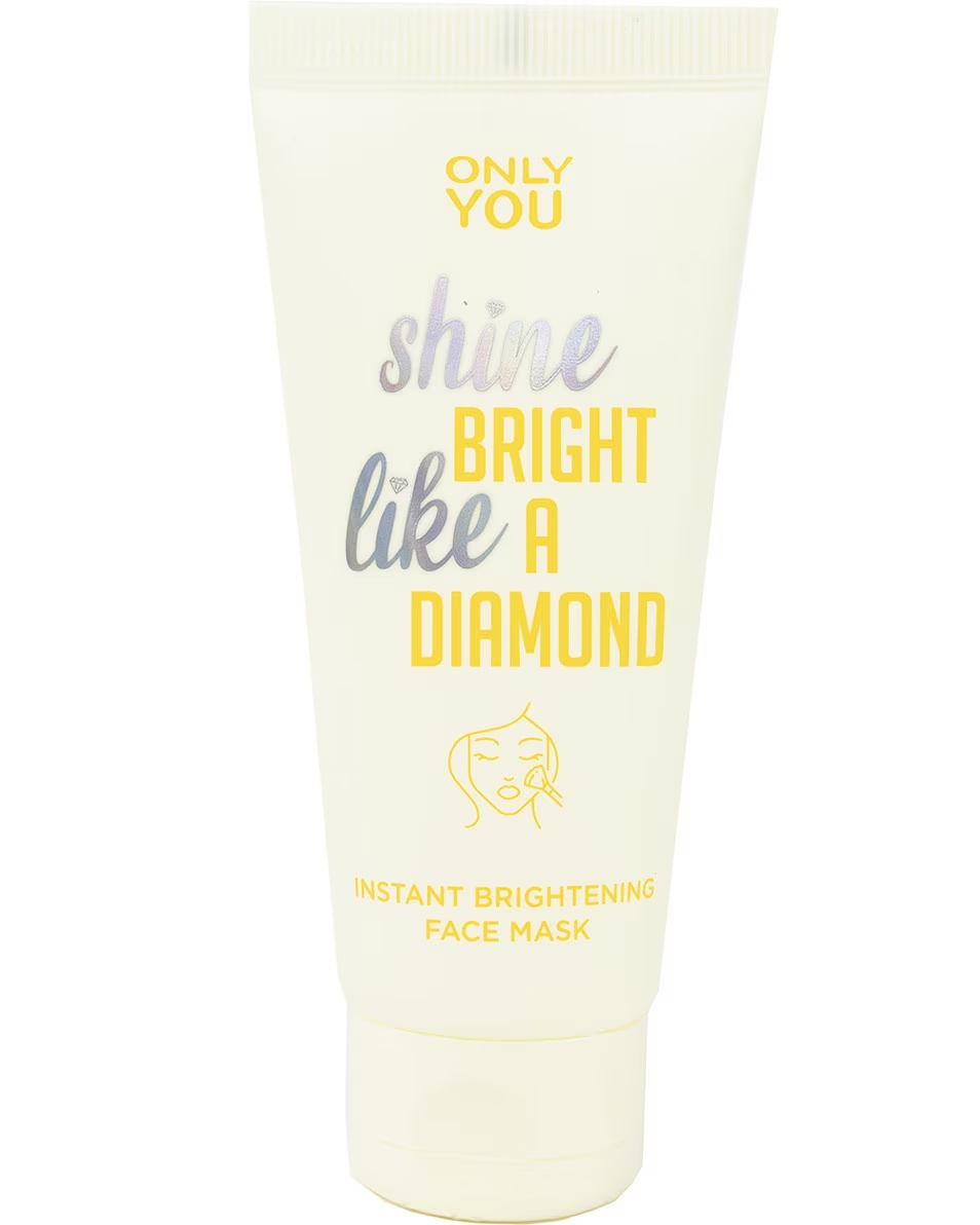 MASCA DE FAȚĂ ONLY YOU STRĂLUCEȘTE CA UN DIAMANT - MASCA DE FAȚĂ CU ILUMINARE INSTANTANEE