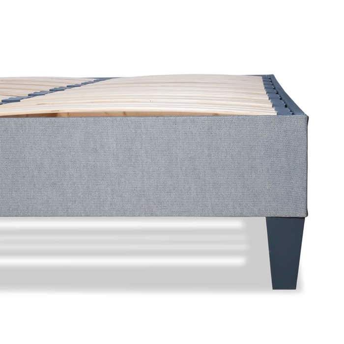 OLYMPE LITERIE - Sommier en kit ERGOSTAR - Gris clair - 160x200
