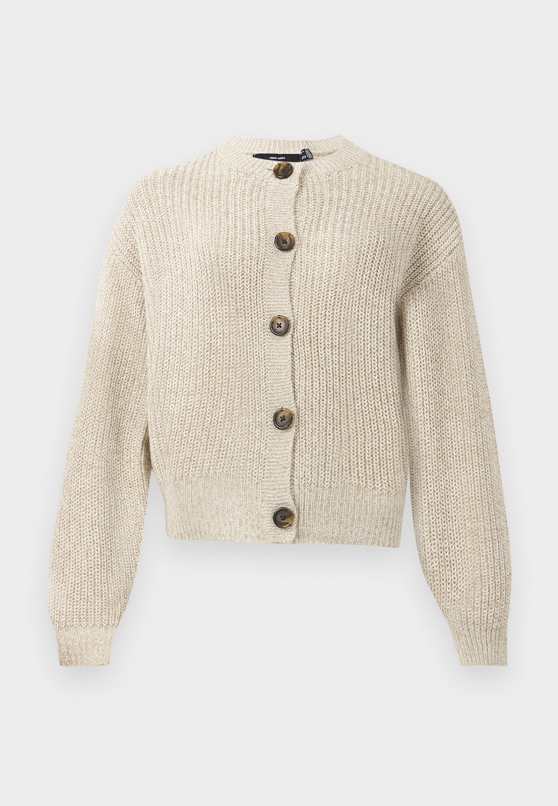 Vero Moda VMLEA O NECK CARDIGAN - Cardigan - moon rock