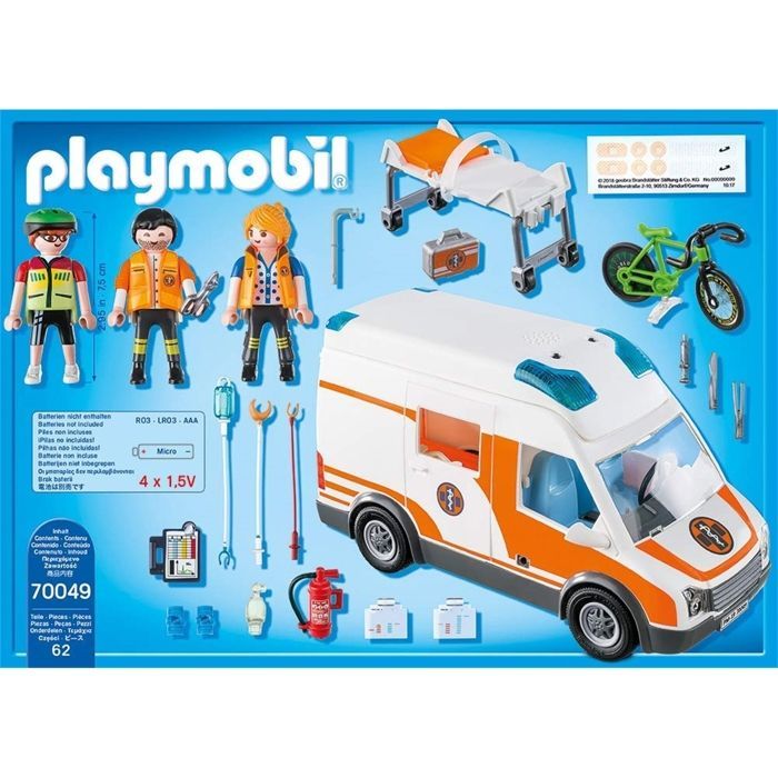 City Life - Ambulance et secouristes