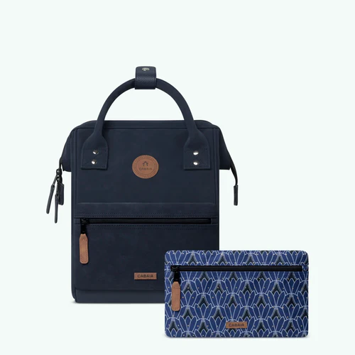 Cabaia Mochila pequeña Adventurer Zurich, azul marino