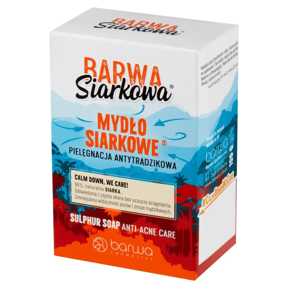 Barwa Siarkowa Antybakteryjne mydło siarkowe