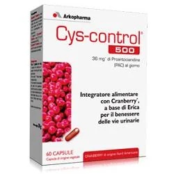 Arkopharma Cys-Control 500 60 Kapseln Für die Gesundheit der Harnwege mit Heidekraut