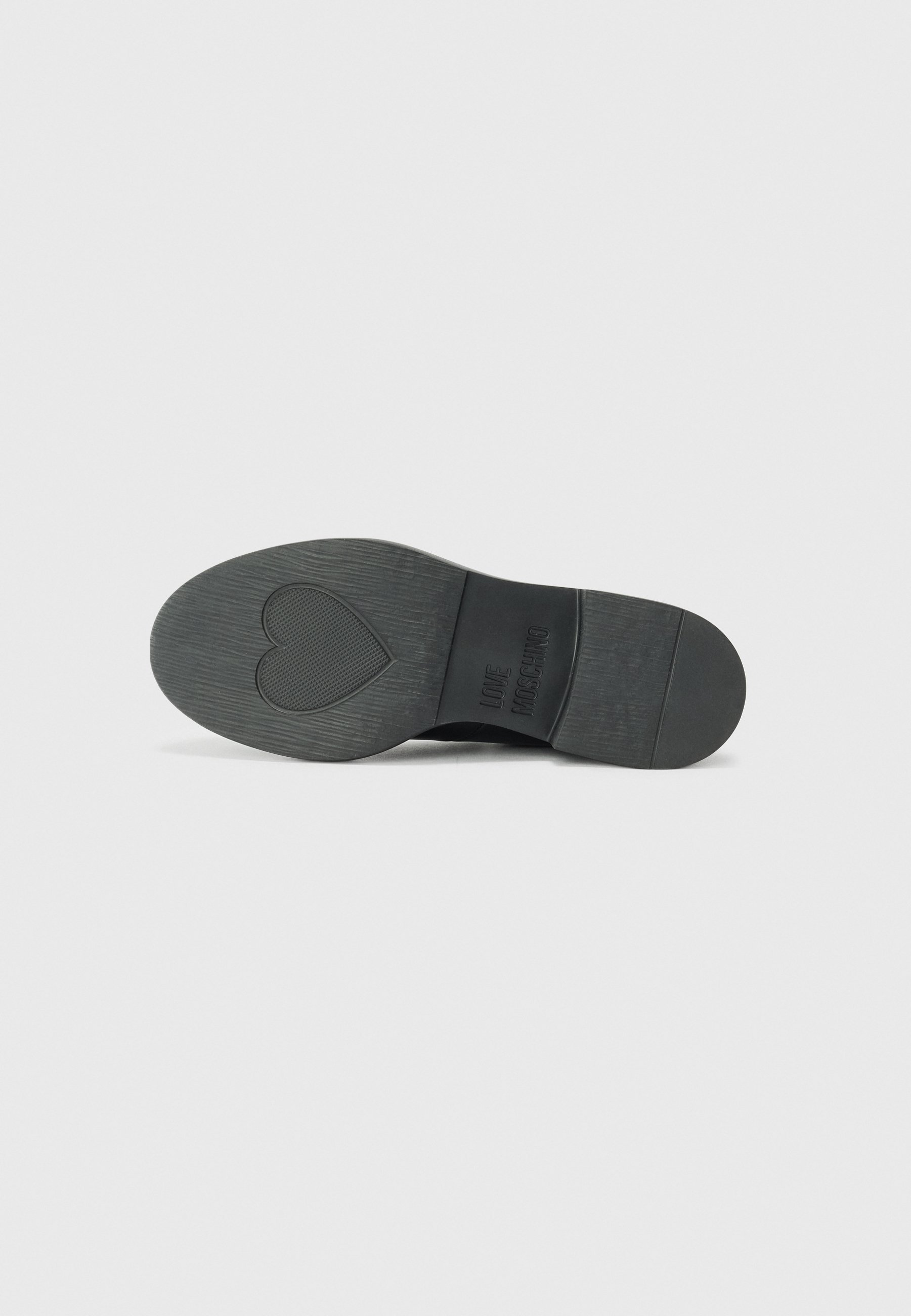 Love Moschino NEW CITY LOVE - Slip-on čevlji - črni