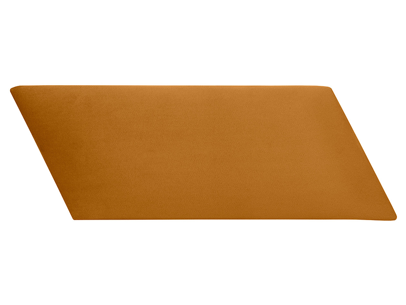 Panel tapicerowany równoległobok P 15x30 cm żółty