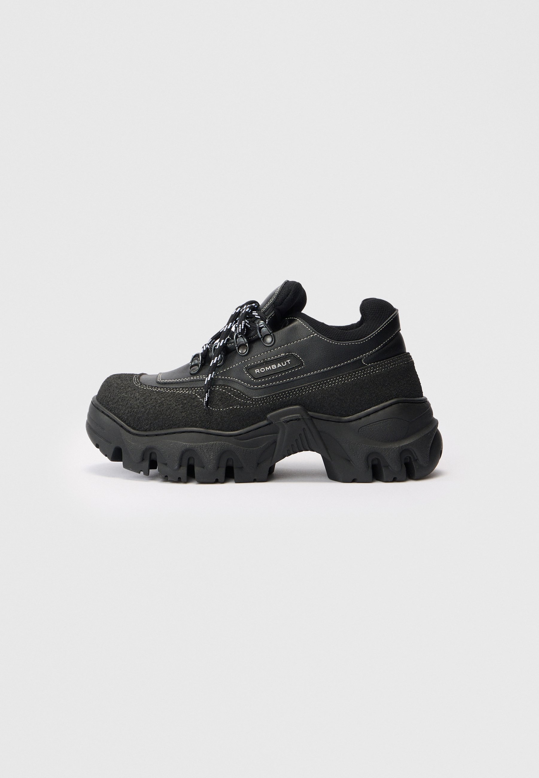 Baskets unisexes Rombaut Asphalt - Noires