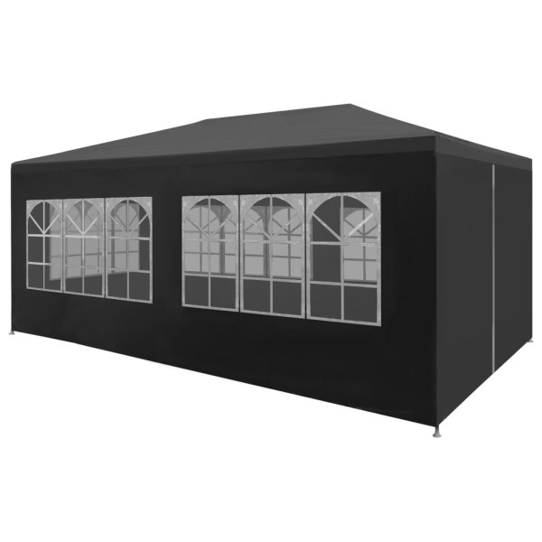 Namiot ogrodowy Antracyt 3 x 6 m Polietylen vidaXL