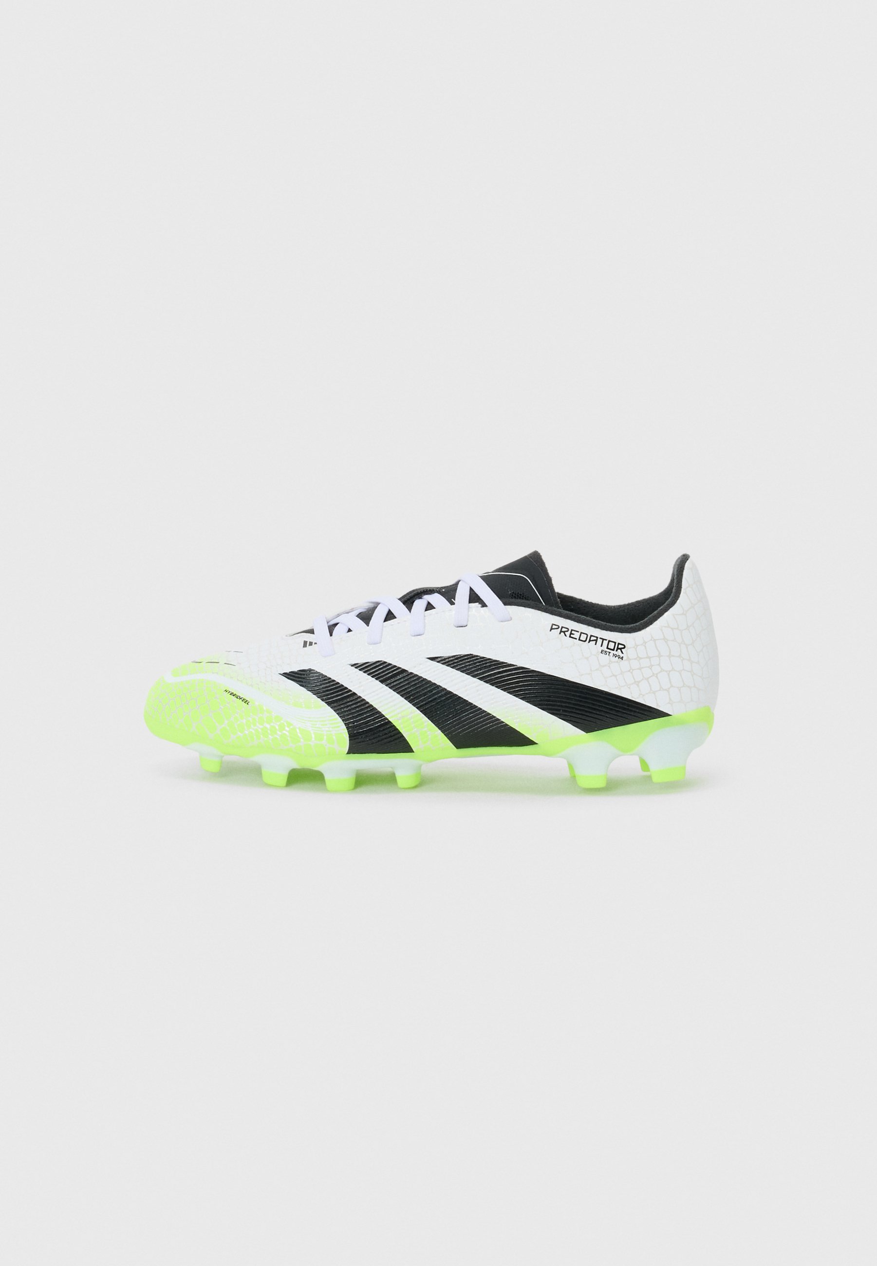 adidas Performance PREDATOR LEAGUE UNISEX - Voetbalschoenen voor zachte ondergrond - wit/core black/lucid lemon