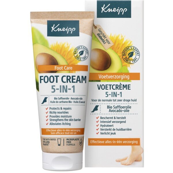 Kneipp 5-in-1 Voetcrème<br>75ml