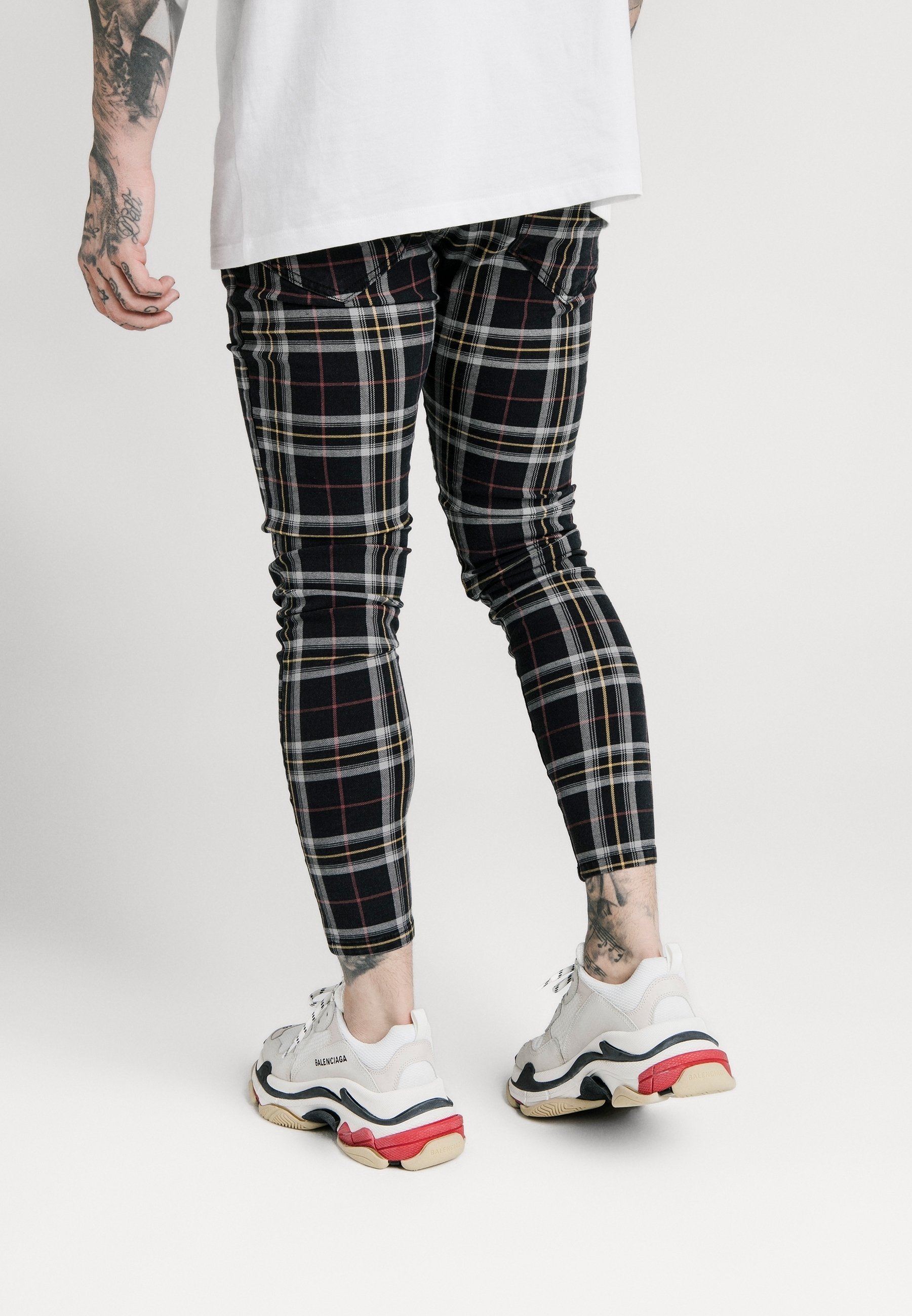SIKSILK Broek - donkerblauw