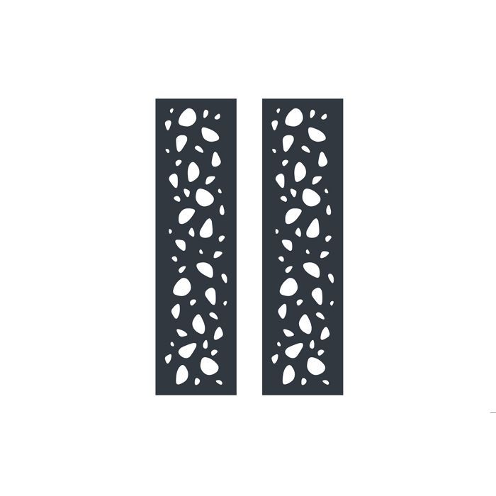 Puerta - Casanoov - SUNNY - 1 m de altura (145 cm) - Aluminio - Gris antracita